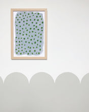 Load image into Gallery viewer, Mini Spots Abstract Print - Blue & Green