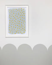 Load image into Gallery viewer, Mini Spots Abstract Print - Teal & Yellow