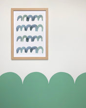 Load image into Gallery viewer, Mini Arches Abstract Print - Cream