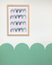 Load image into Gallery viewer, Mini Arches Abstract Print - Pink