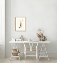 Load image into Gallery viewer, Dot Dash Abstract Print - Cream