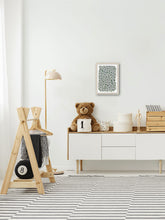 Load image into Gallery viewer, Mini Spots Abstract Print - Grey & Green