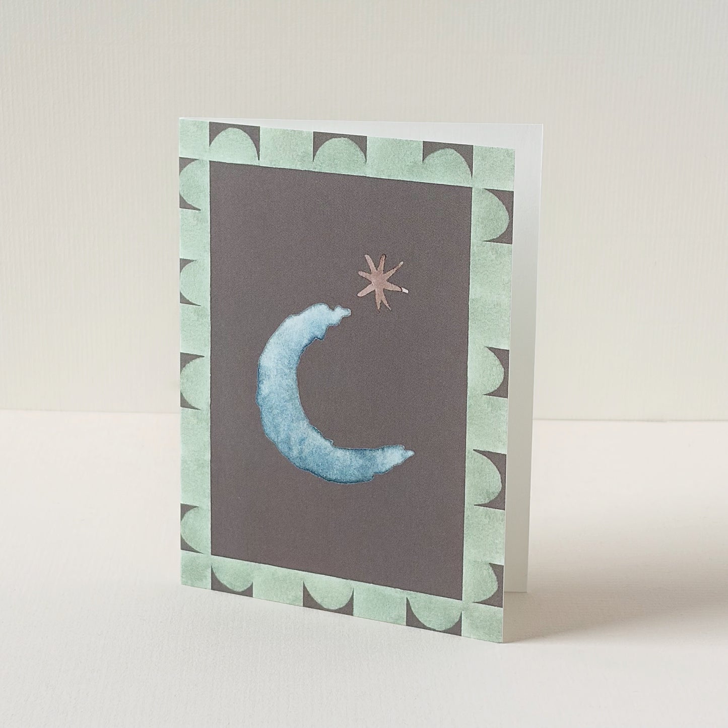 Moon & Star Mini Card