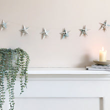 Load image into Gallery viewer, 7 Star Garland - Blue Blurred Spot
