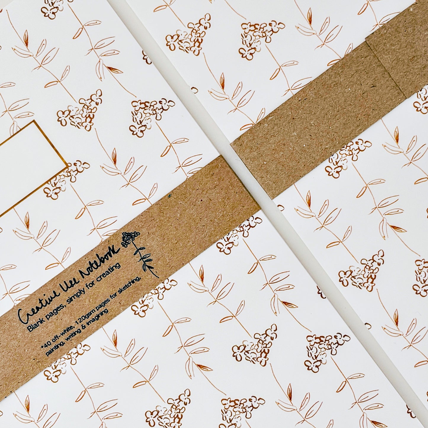 Verbena On Natural - Creative Use Notebook