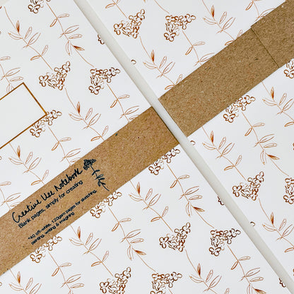 Verbena On Natural - Creative Use Notebook