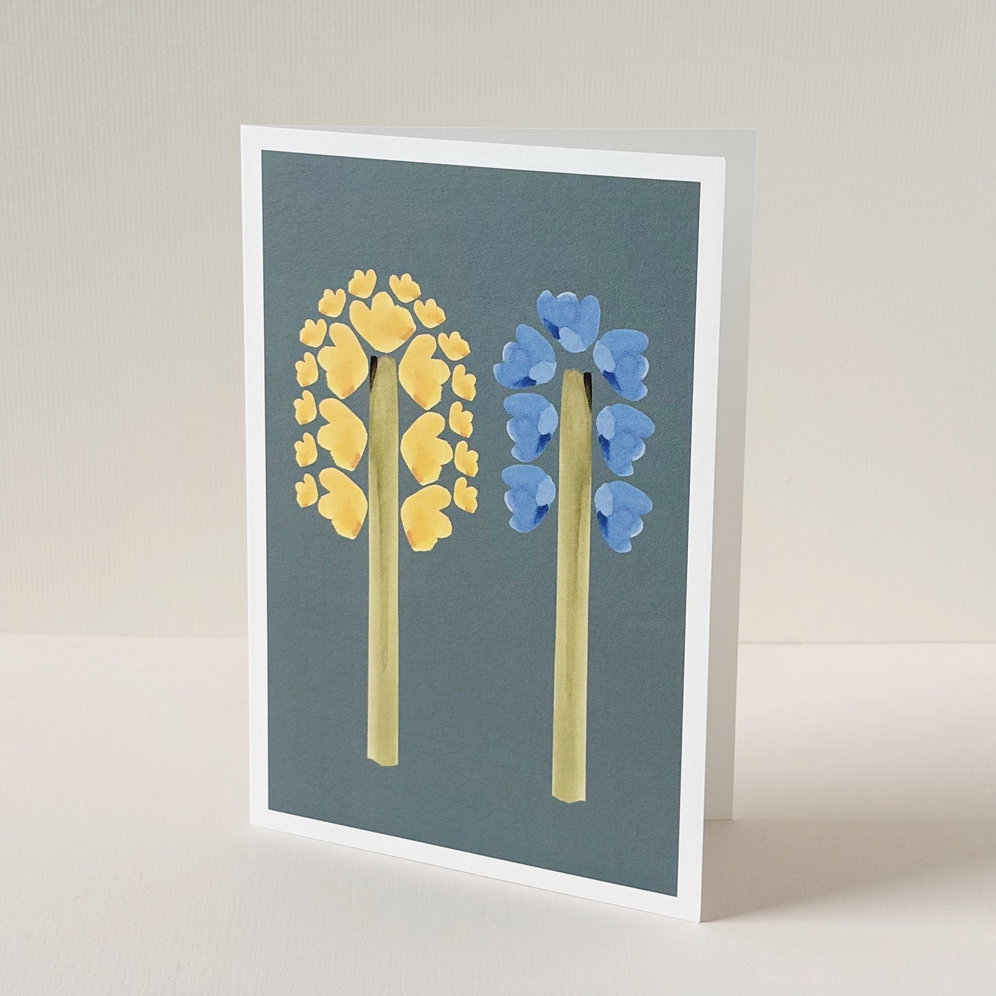 Hyacinth and Bluebell Card