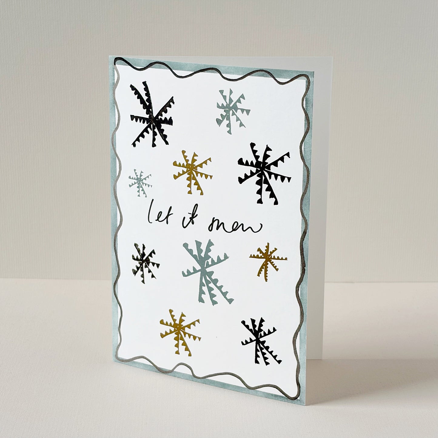 Let It Snow Christmas Card