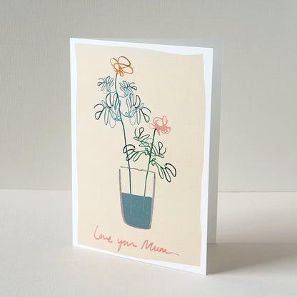 Love You Mum - Mothers Day Card