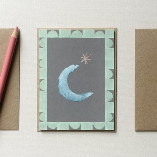 Moon & Star Mini Card