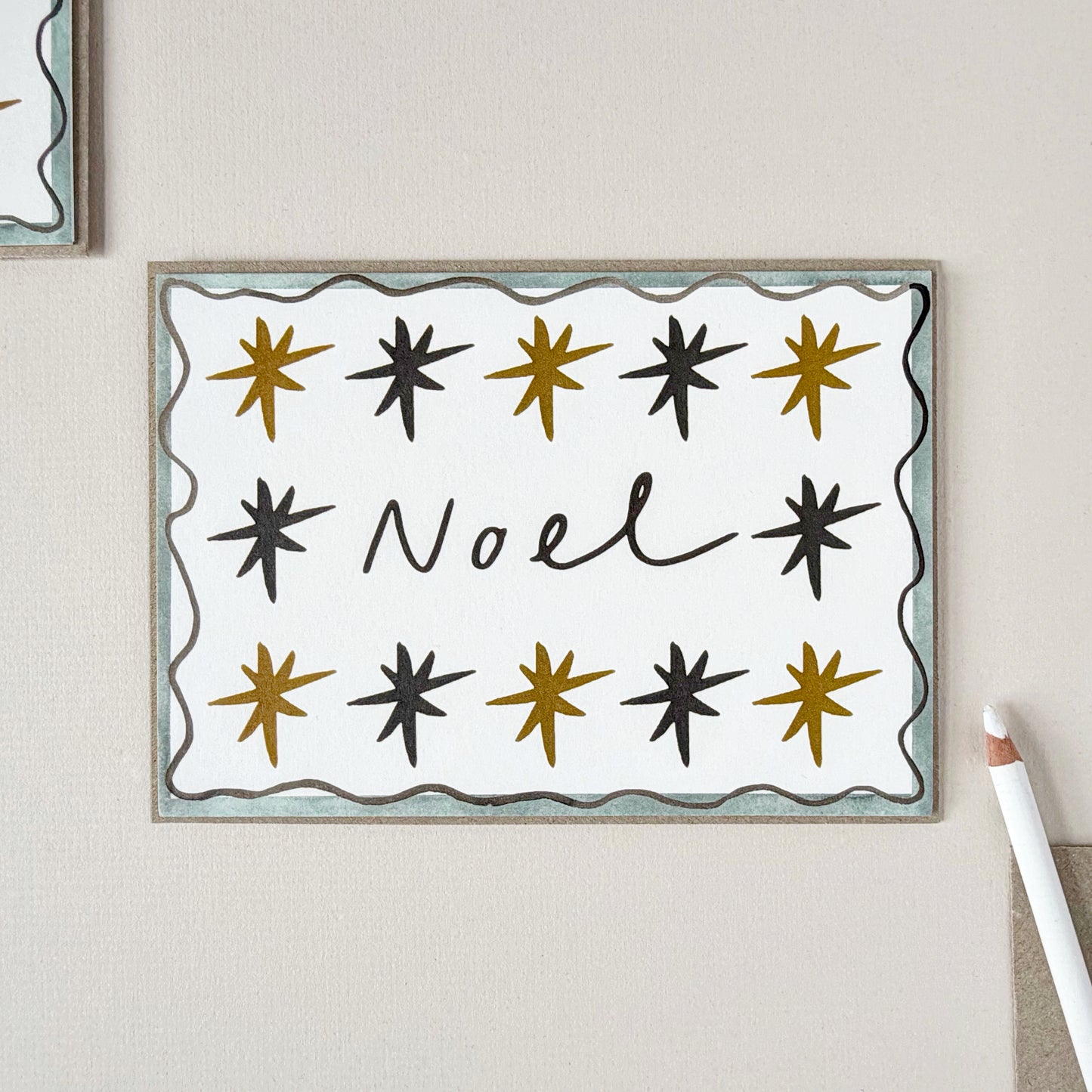 Noel Christmas Card