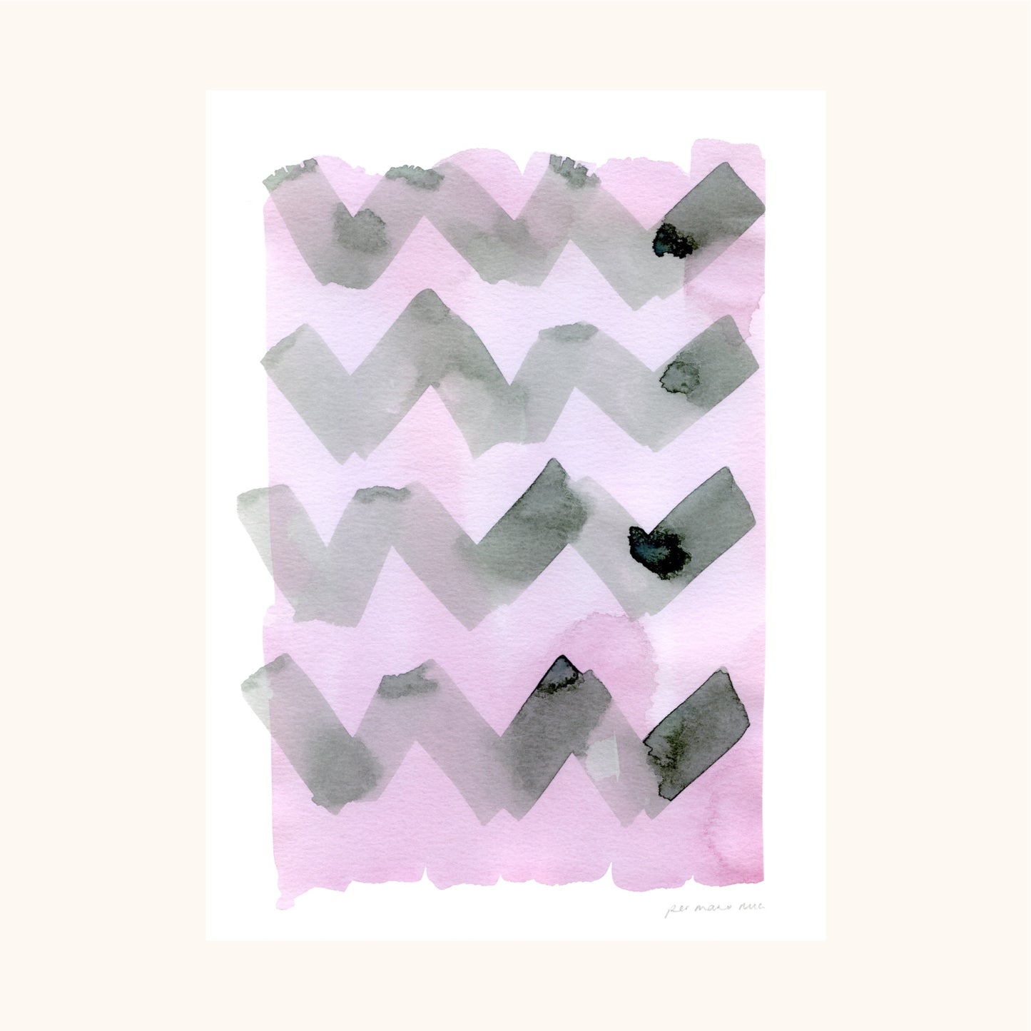 Wave 2 Abstract Print