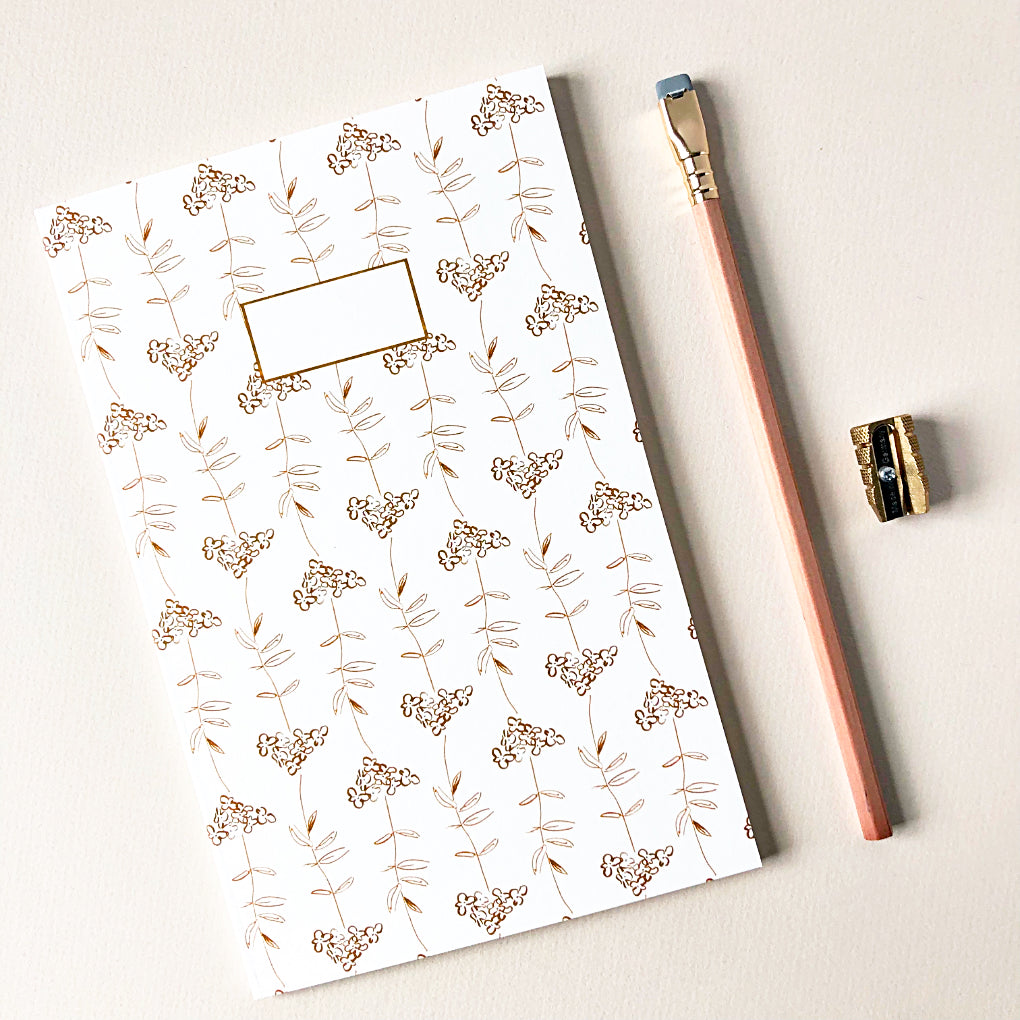 Creative Use Notebooks - Verbena On Natural