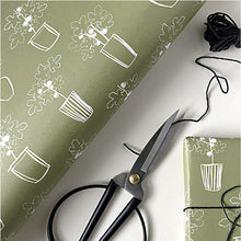 Load image into Gallery viewer, Gift Wrap - Potted Figs On Olive
